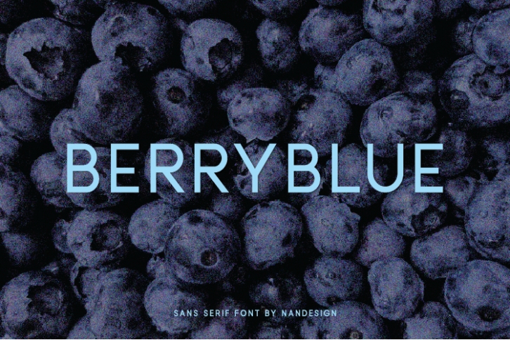 Berryblue Font Download