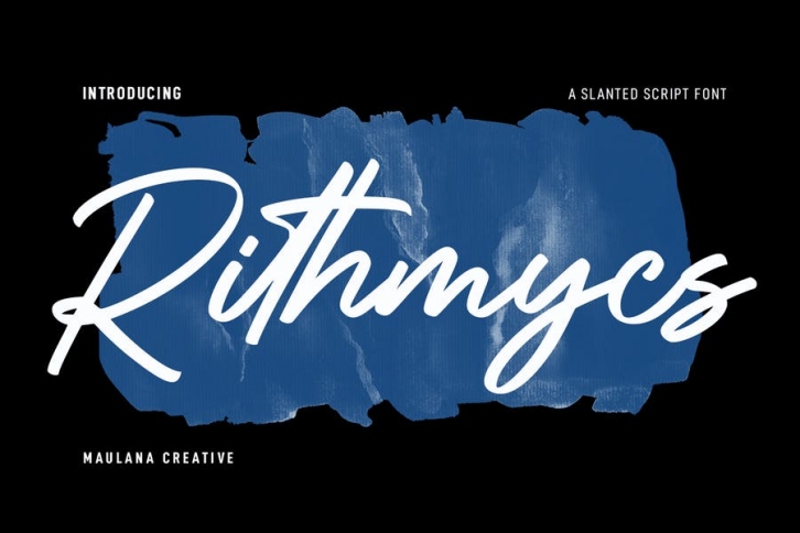 Rithmycs Script Font Font Download