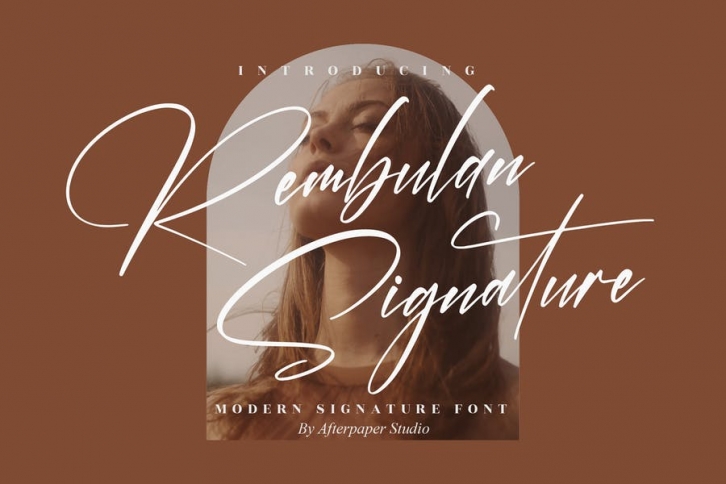 Rembulan Signature Modern Signature Font LS Font Download