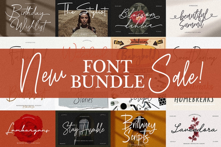 New Font Bundle Font Download