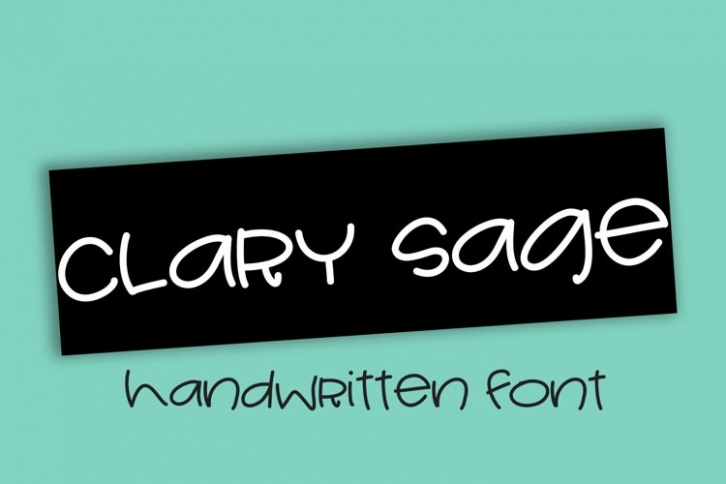 Clary Sage Handwritten Font Download