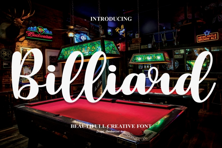 Billiard Font Download