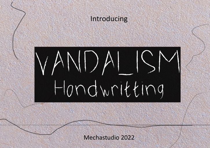 Vandalism Font Download