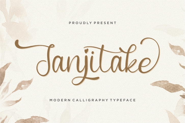 Janjitake Font Download