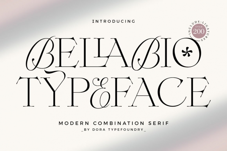 Bellabio Typeface Font Download