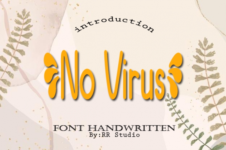 No Virus Font Download