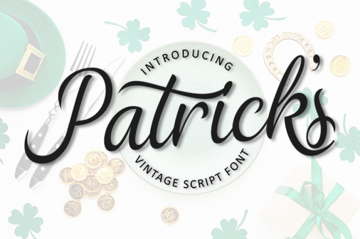 Patrick's Font Download