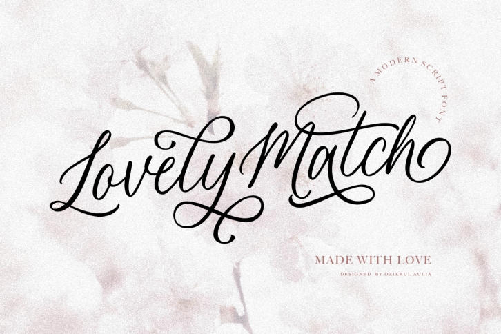 Lovely Match Font Download