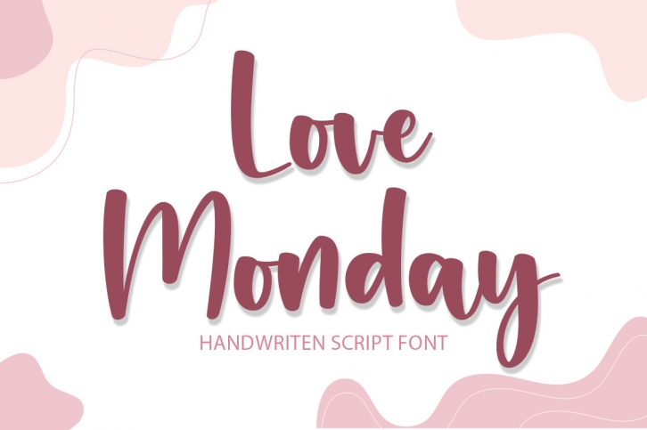 Love Monday Font Download