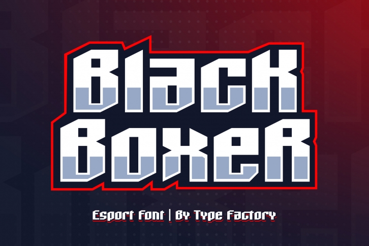 Black Boxer Font Download