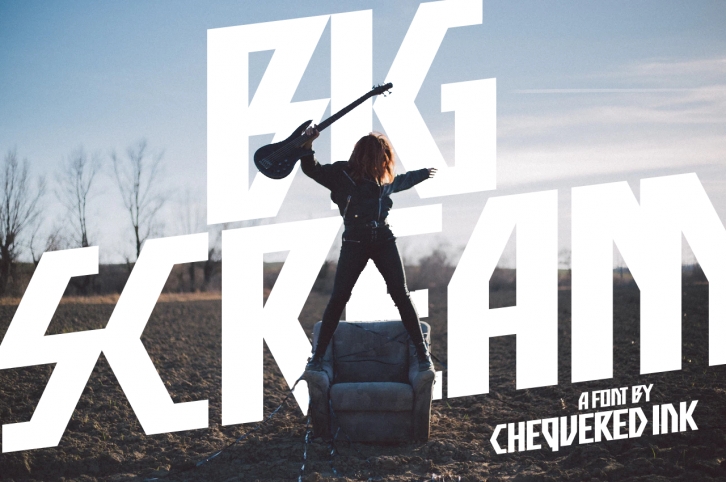 Big Scream Font Download