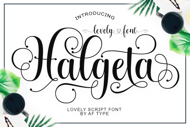 Halgeta Lovely Script Font Download