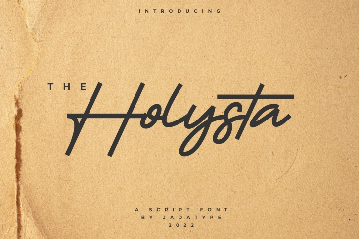 Holysta Font Download