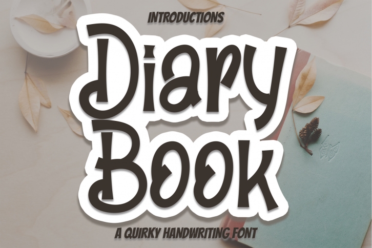 Diary Book Font Download