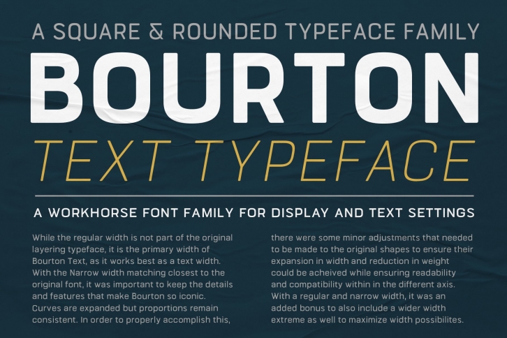 60% OFF Bourton Text Regular Font Download