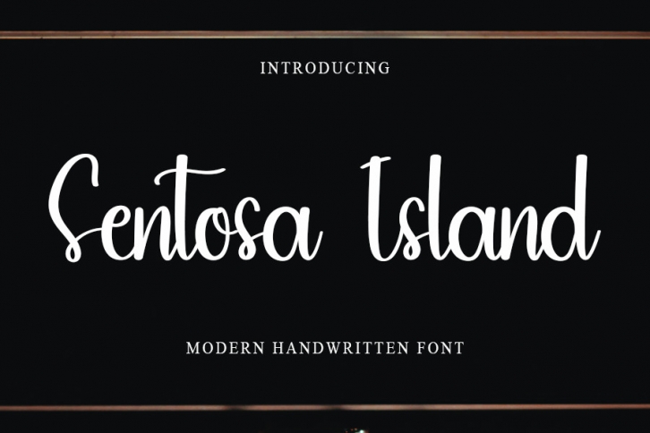 Sentosa Island Font Download