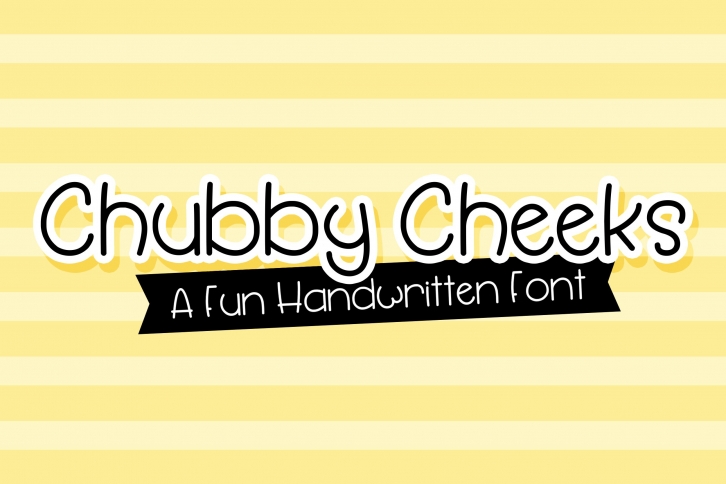 Chubby Cheeks Font Download