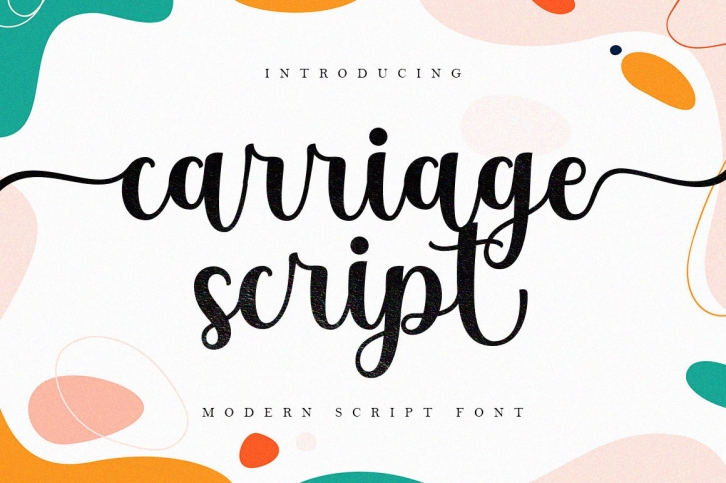 Carriage Script Font Download
