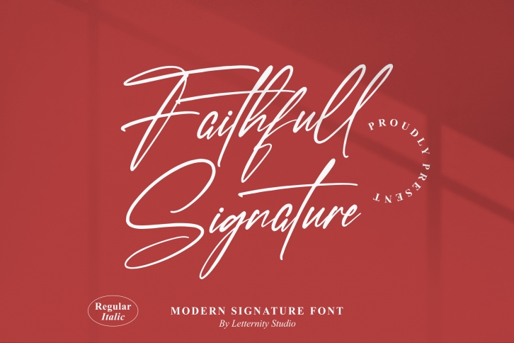 Faithfull Signature Font Download