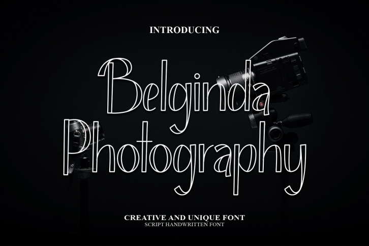 Belginda Photography Font Download