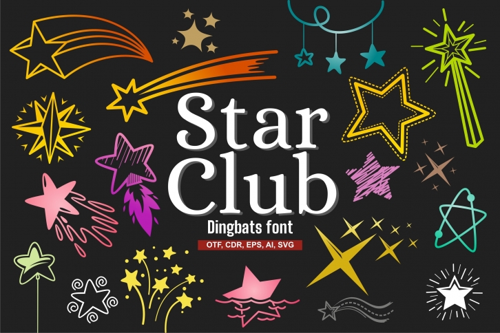 Star Club Font Download