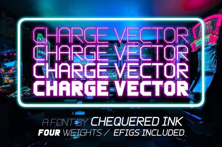 Charge Vector Font Download