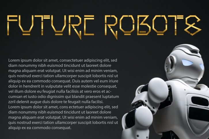 ROBOCOM FONT Font Download