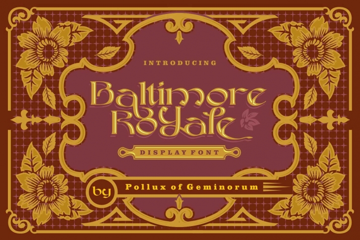 Baltimore Royale Font Download