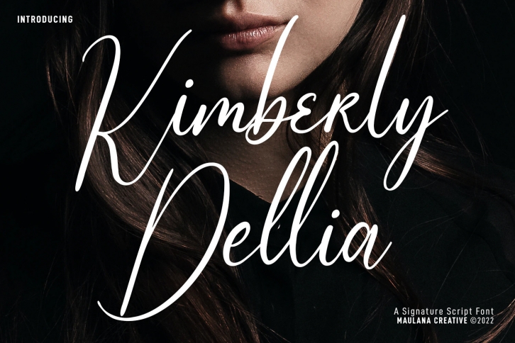 Kimberly Dellia Font Download