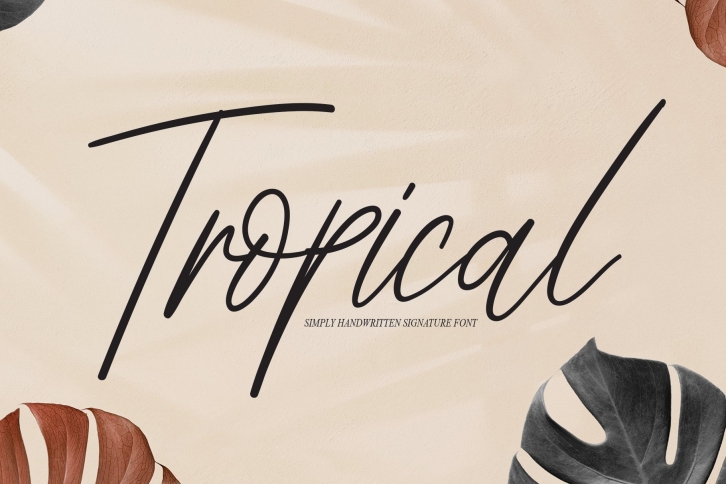 Tropical Font Download