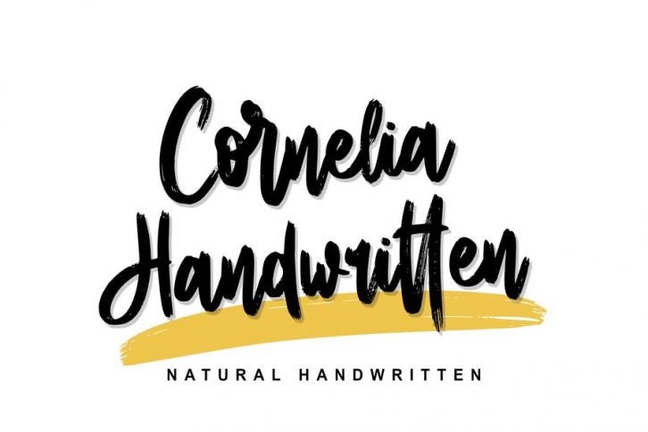 Cornelia Handwritten Font Download