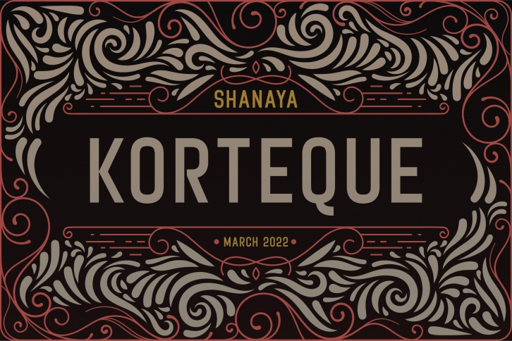 Korteque Font Download