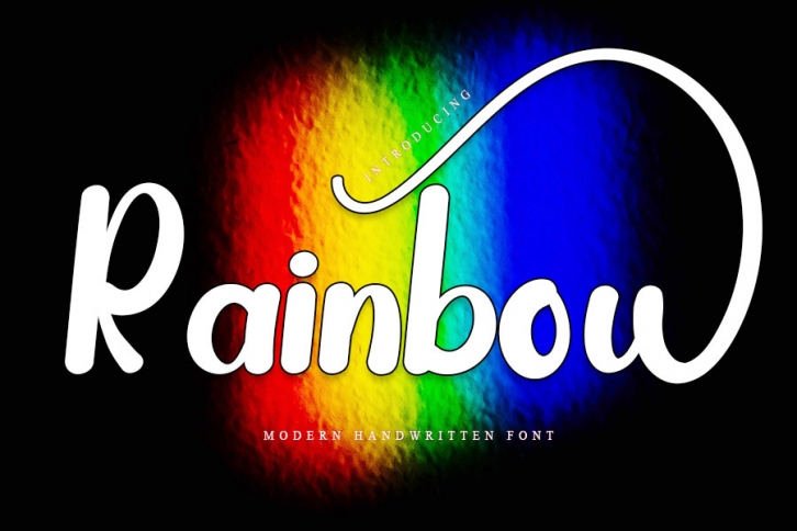 Rainbow Font Download