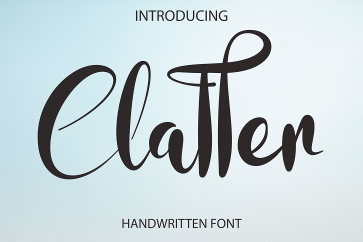 Clatter Font Download