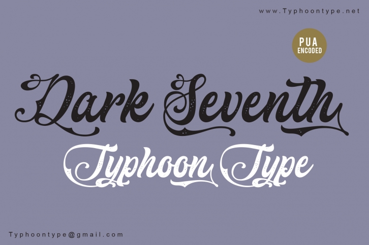 Dark Seventh Font Download