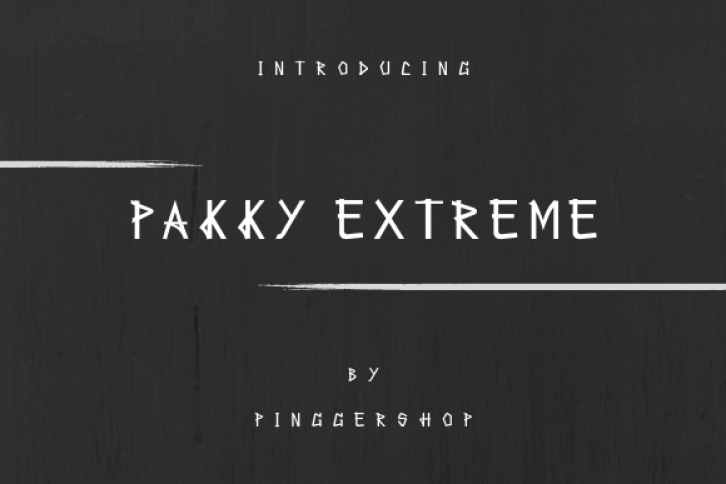 Pakky Extreme Font Download