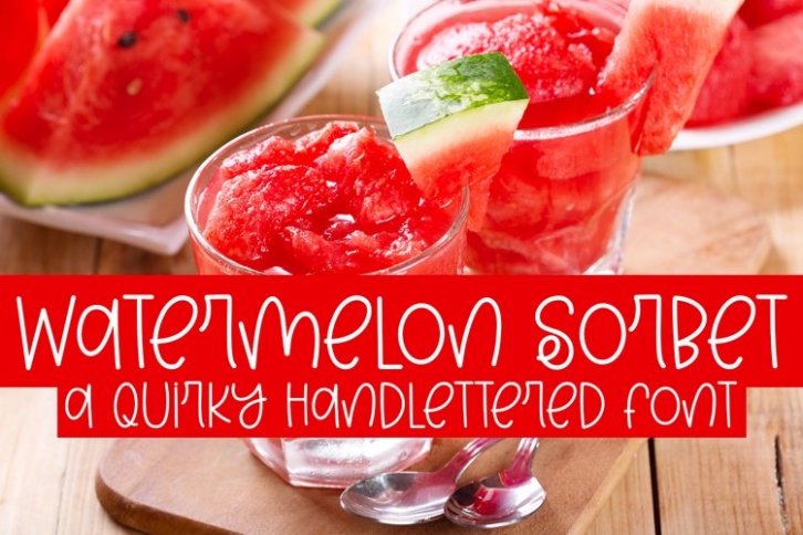 Watermelon Sorbet Font Download