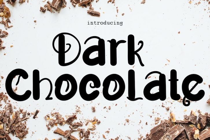 Dark Chocolate Font Download