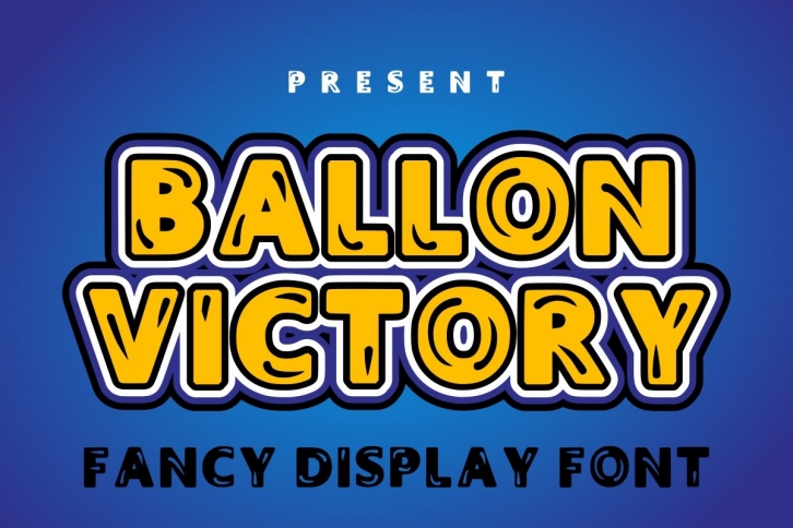 Ballon Victory Font Download