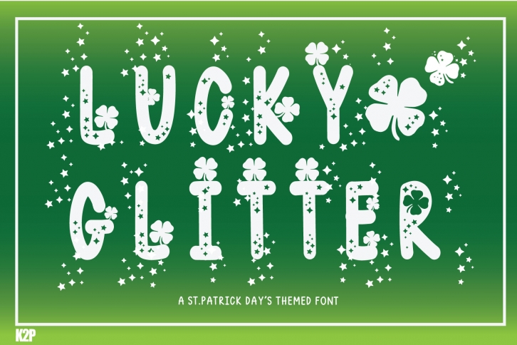 Lucky Glitter Font Download