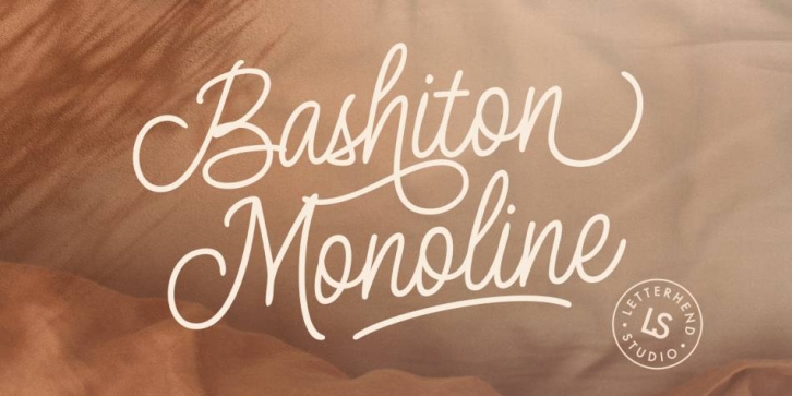 Bashiton Monoline Font Download