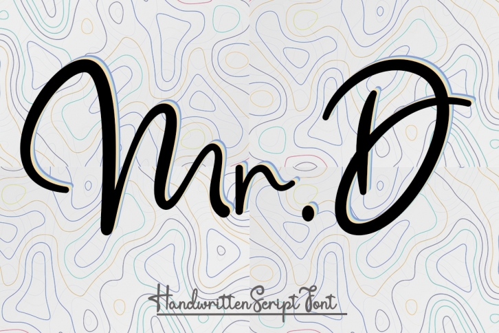 Mr. D Font Download