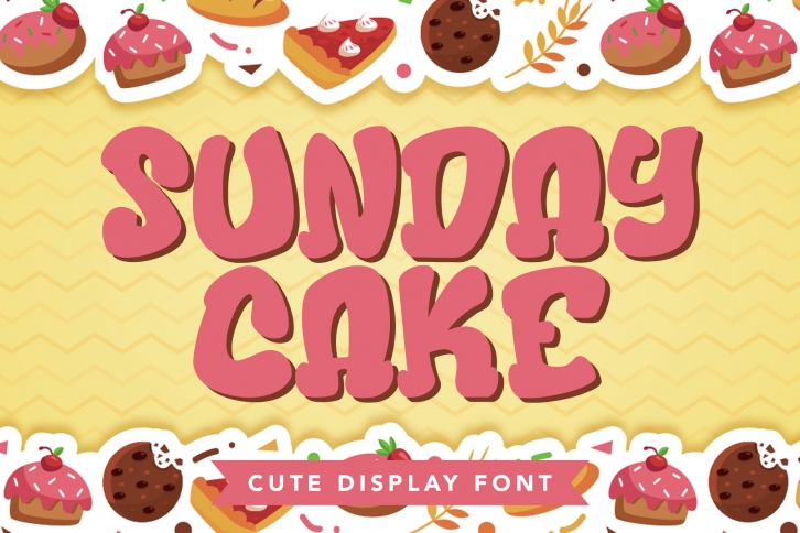 Sunday Cake Font Download