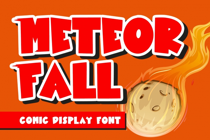 Meteor Fall Font Download