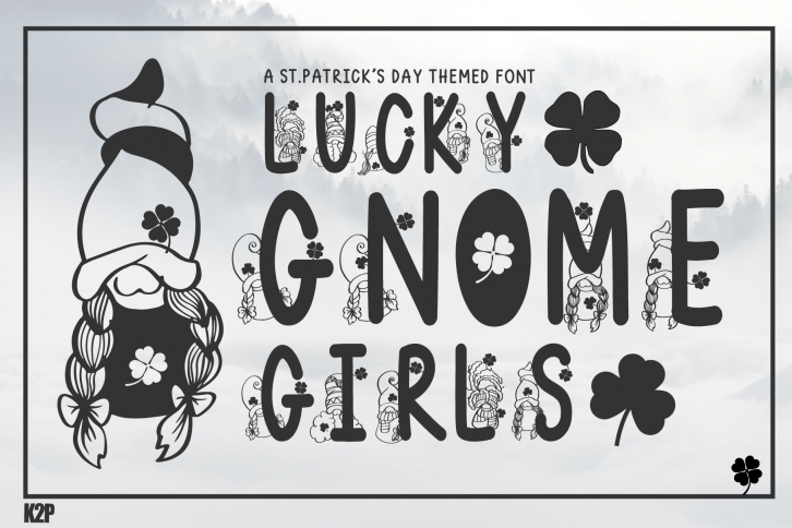 Lucky Gnome Girls Font Download