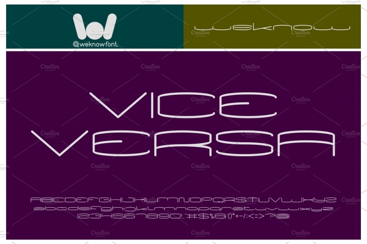 Vice Versa font Font Download