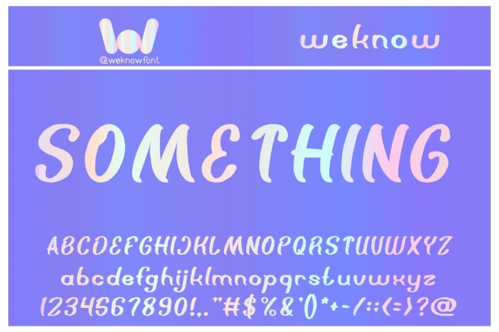 Something Font Download