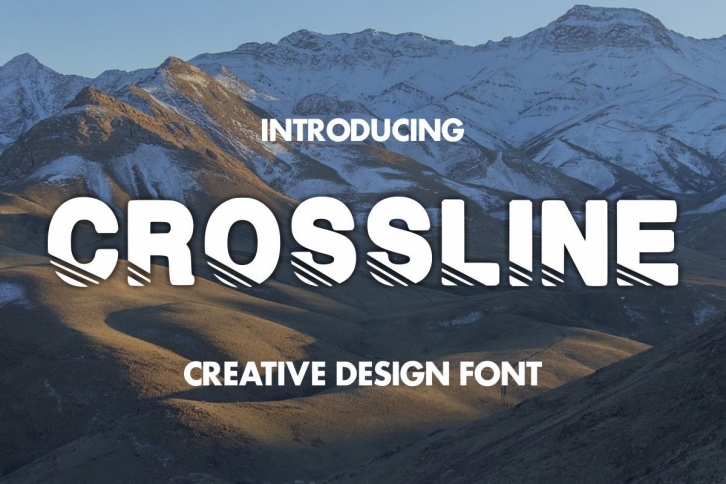 CROSSLINE Font Download