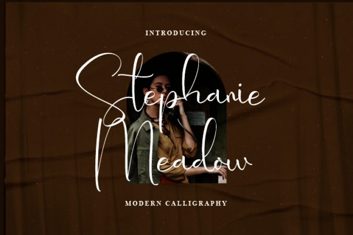 Stephanie Meadow Font Download