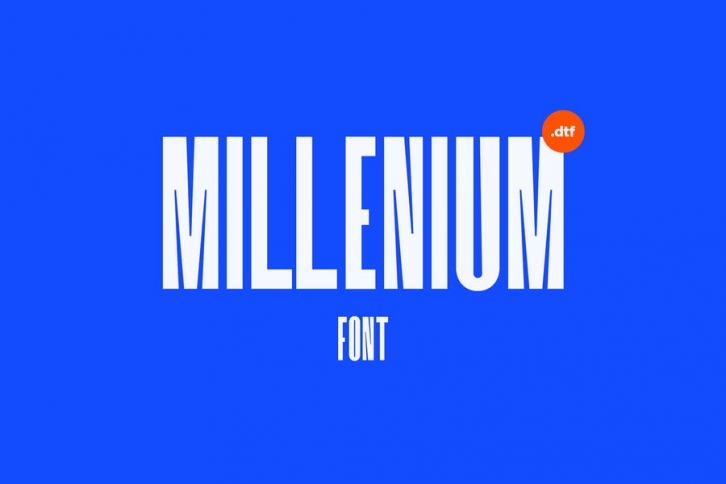 DTF Millenium Font Download